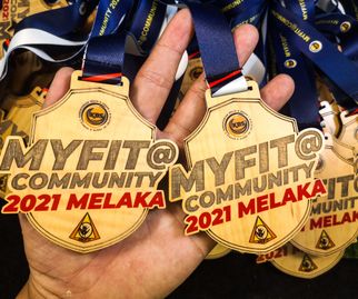 Medal Myfit Community 2021 Melaka